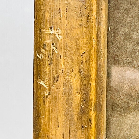 GVUC Vntg Framed Tennis Print, "Double Fault," Artist Gary Patterson, 17" x 21" - Picture 13 of 15